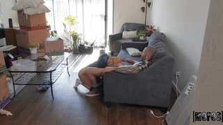 Harley Haze is sucking Scott Nails'  cock in POV