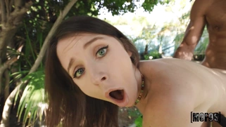 Charly Summer gets fucked by Charles Dera standing