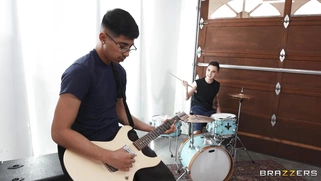 Cherie DeVille gets fucked by Jimmy Michaels doggystyle