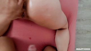 April Olsen and Jasmine Wilde get banged by Ricky Johnson