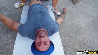 Angel Rivas is fucking Emilio Ardana on the ground