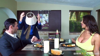 August Taylor seducing her husband's business partner