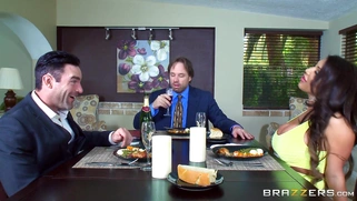 August Taylor seducing her husband's business partner