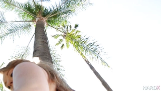 Harley Jade flaunts her huge 40 inch backside