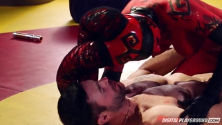 Kleio Valentien as Dark Tallyn riding the hard prick