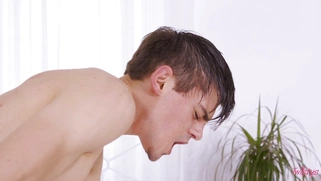 Stefanie Moon gets cumshots on her stomach