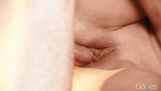 Kinuski gets cumshot on her fucked pussy