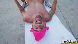 Jayla De Angelis anally rides hard rod in POV