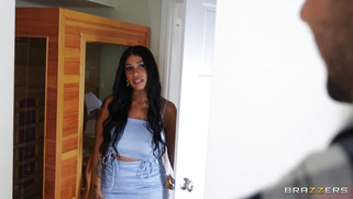 Mini Stallion gets her pussy fucked by Dan Damage