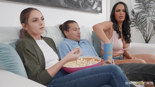 Sofi Ryan gets fucked by Jay Romero standing in the kitchen