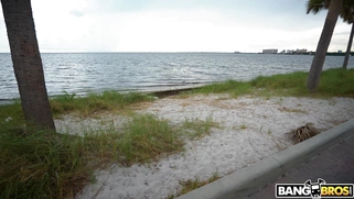 Gianna Ivy gets facialed after riding hard cock