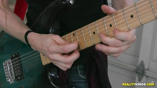 Phoenix Marie was startled by her stepson while working out