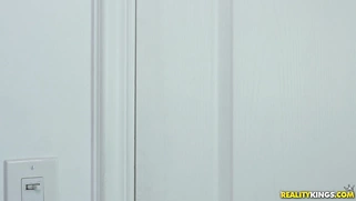 Phoenix Marie was startled by her stepson while working out