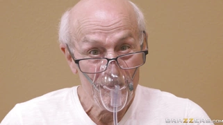 Lily LaBeau whips out her tits and sucks doctor's cock in the waiting room