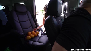 Nina Lopez showing off her gorgeous natural titties