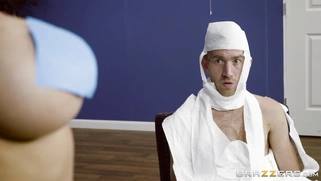 Rachel Roxxx doesn't like Danny D's Halloween costume