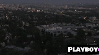 Sexy small tits blonde MILF revealed hot body during passion posing action