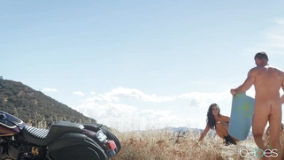 Ashley Adams gets her pussy fucked by Charles Dera from behind