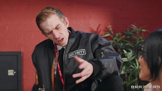 Kiki Daniels is sucking giant dick in the office