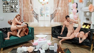 Sophia Locke, Lia Lovely, Joslyn James and Dante Colle