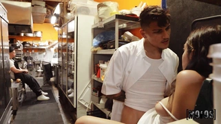 Cuban Violet Gems gets pussy fucked by Victor Ray