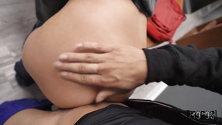 Krissy Knight gets fucked standing in POV