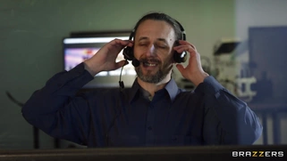 Phoenix Marie gets her face fucked by giant cock