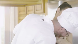 Lily Adams gets pussy licked by Mike Mancini in the kitchen