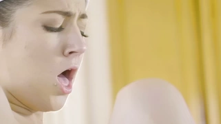 Lily Adams gets pussy licked by Mike Mancini in the kitchen