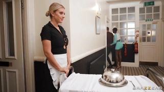 Zaawaadi is sucking Danny D's giant cock