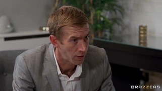 MILF Aubrey Black is sucking enormous cock