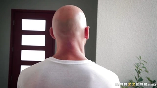 CeCe Capella in sexy dress seducing Johnny Sins