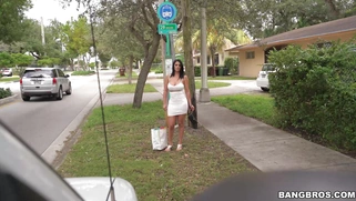 We flashed some dough and got Cristal Caraballo to hop on the bus