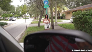 We flashed some dough and got Cristal Caraballo to hop on the bus