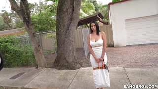 We flashed some dough and got Cristal Caraballo to hop on the bus