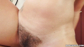 Peta Jensen gets her furry bush fucked as she rides him