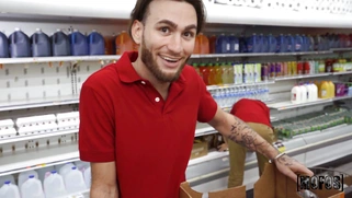 Aubry Babcock is sucking big cock in POV