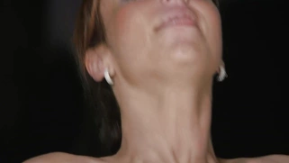 Bianca Resa rides big black boner with her shaved pussy