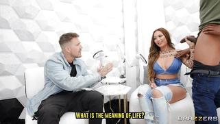 Kazumi gives blowjob to Isiah Maxwell