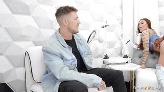 Kazumi gets her pussy drilled by Isiah Maxwell from behind