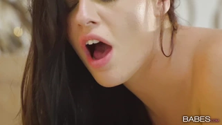 Eveline Dellai gets her ass drilled doggystyle