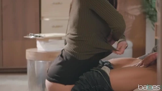 Rachel Starr gives masterful blowjob to Xander Corvus