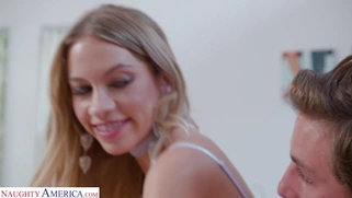 Khloe Kapri in sexy lingerie gets pussy licked by Lucas Frost