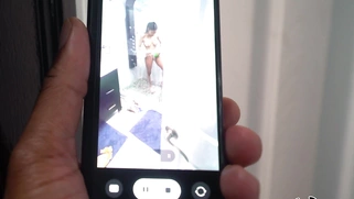 Eden West takes the shower and shows off her amazing ass