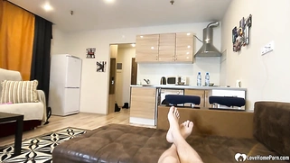 Sister's best friend finally takes my meat