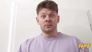 Zuzu Sweet and Charlie Forde are sucking cock and licking balls