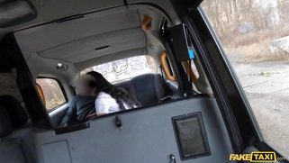 Mali Ubon demonstrates sex toys in fake taxi