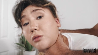 Tomie Tang gets fucked by Charles Dera standing