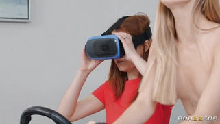 Molly Little rides hard cock with her shaved pussy