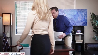 Whitney OC gets her face fucked by Kyle Mason